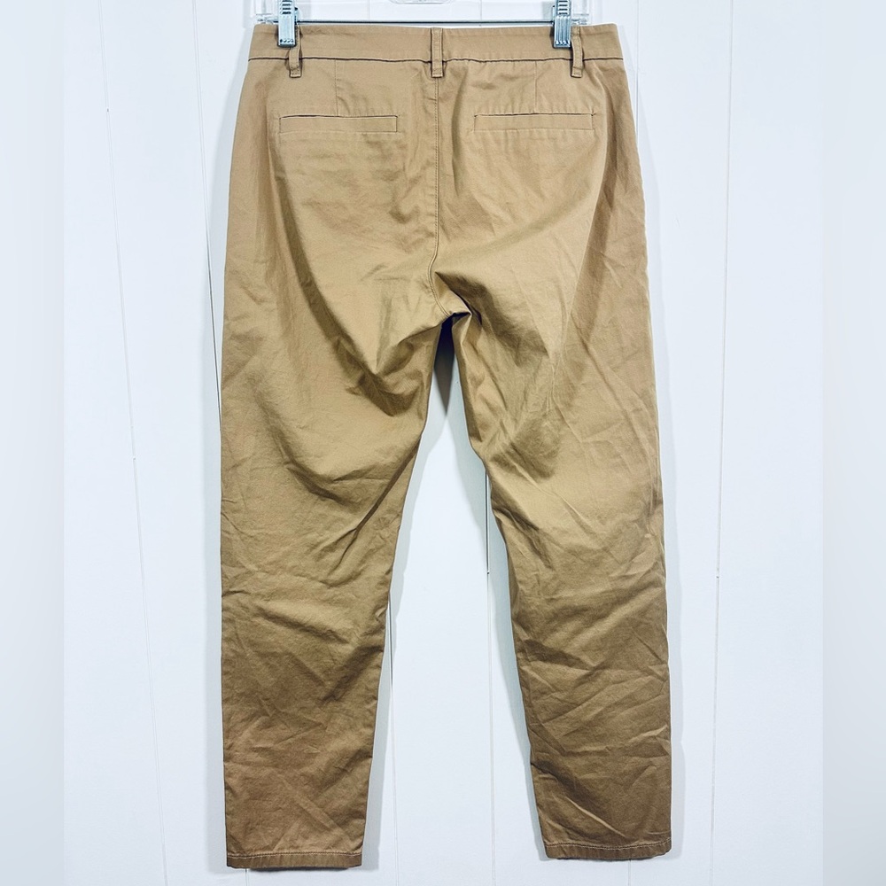 J Crew Womens Slim Boyfriend Chino Pants Khaki Casual Beige Size 26 - Picture 4 of 13